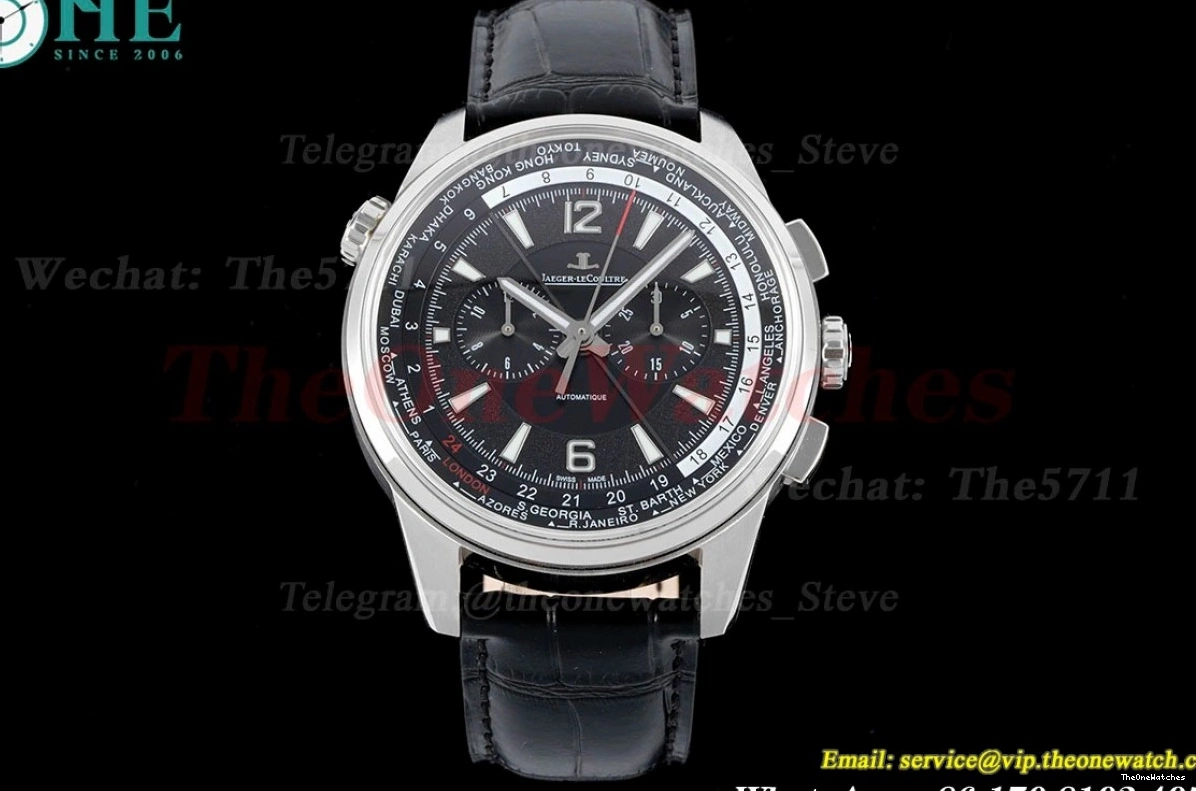 A7750 Black SS LE Time Polaris HKF Chrono World 0127